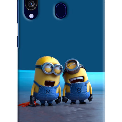 Minion Laughing Samsung M40/A60 Hard Case Back Cover by Casekaro