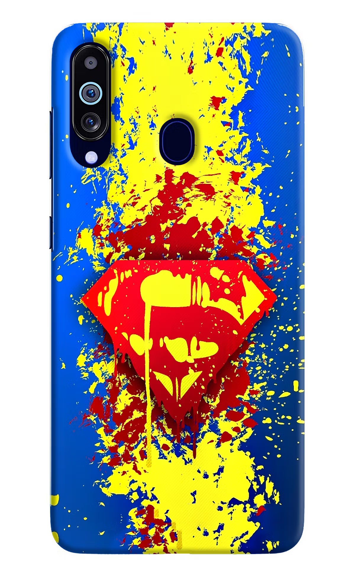 Superman logo Samsung M40/A60 Hard Case Back Cover by Casekaro