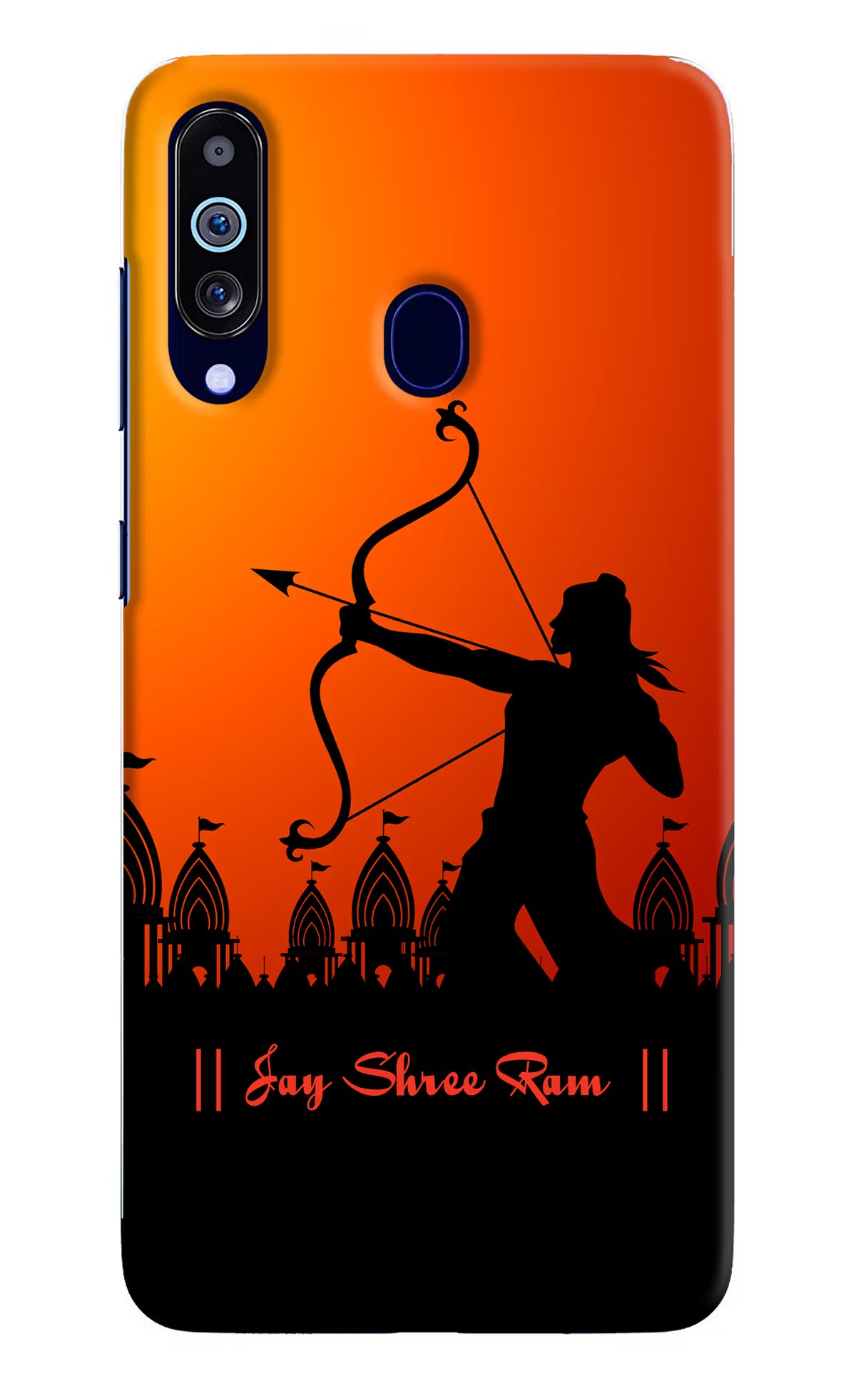 Lord Ram - 4 Samsung M40/A60 Hard Case Back Cover by Casekaro