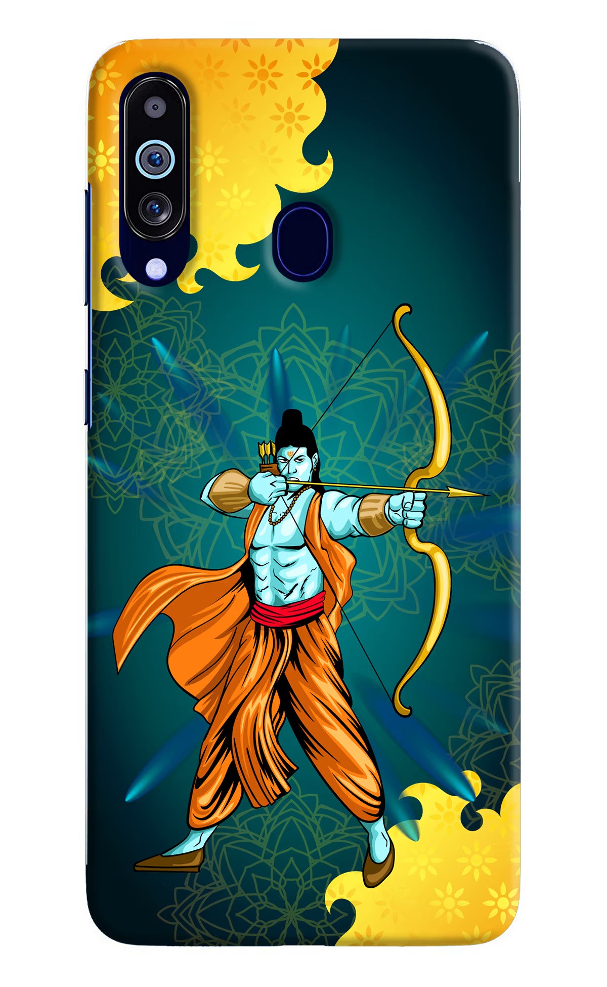 Lord Ram - 6 Samsung M40/A60 Hard Case Back Cover by Casekaro