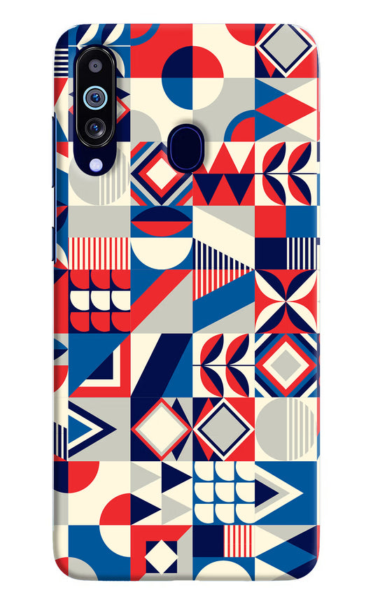 Colorful Pattern Samsung M40/A60 Hard Case Back Cover by Casekaro