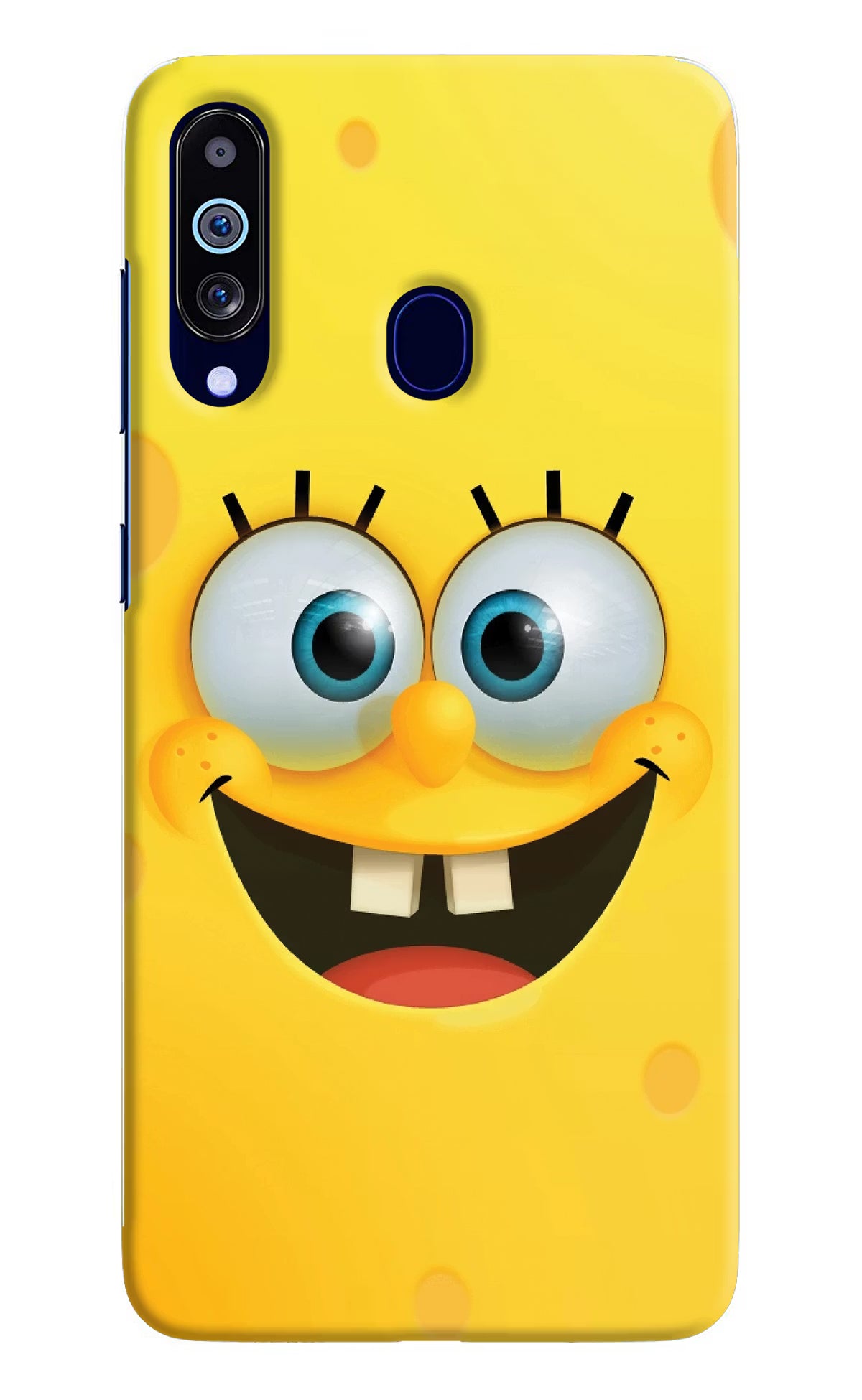 Sponge 1 Samsung M40/A60 Hard Case Back Cover by Casekaro