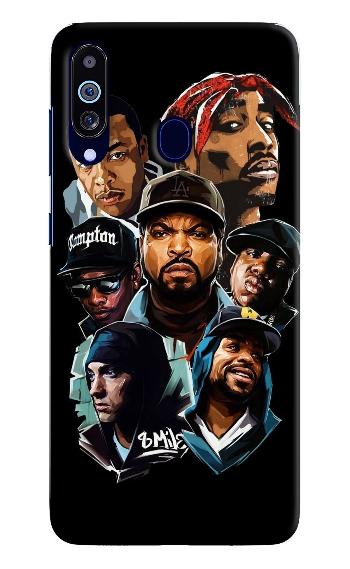 Rappers Samsung M40/A60 Hard Case Back Cover by Casekaro