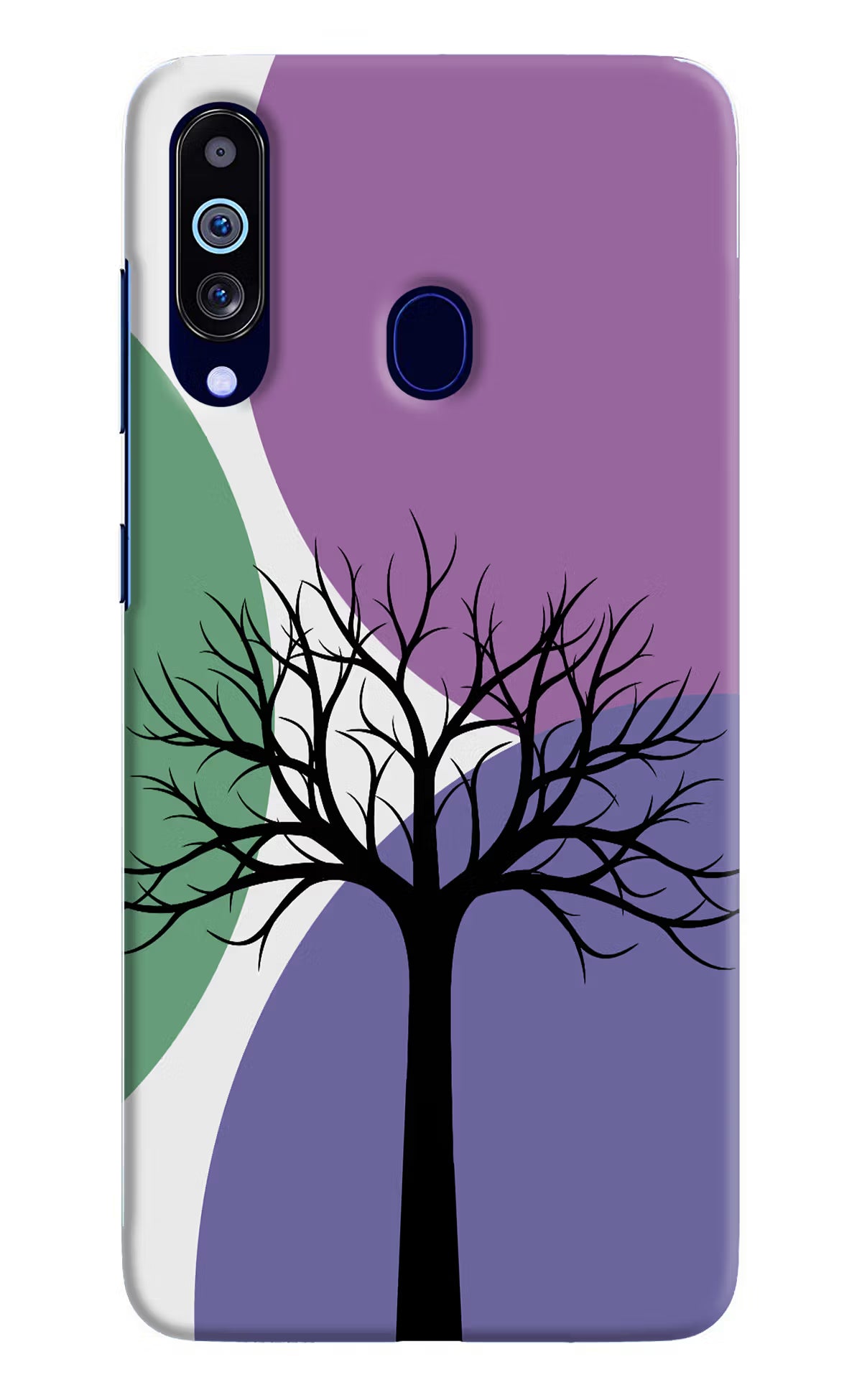 Tree Art Samsung M40/A60 Hard Case Back Cover by Casekaro