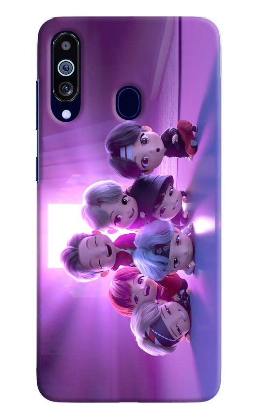 BTS Chibi Samsung M40/A60 Hard Case Back Cover by Casekaro