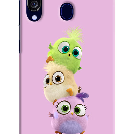 Cute Little Birds Samsung M40/A60 Hard Case Back Cover by Casekaro