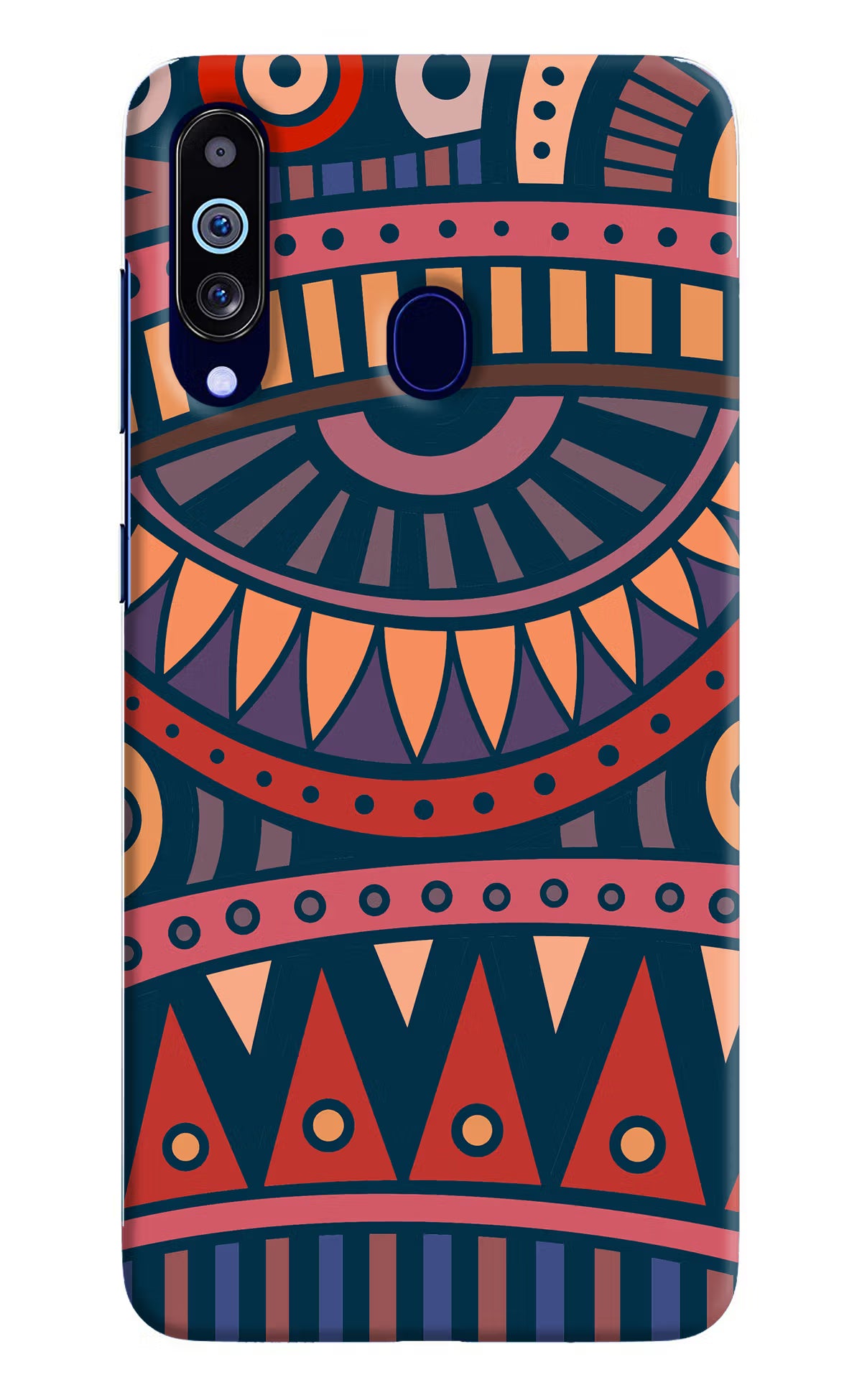 African Culture Design Samsung M40/A60 Hard Case Back Cover by Casekaro