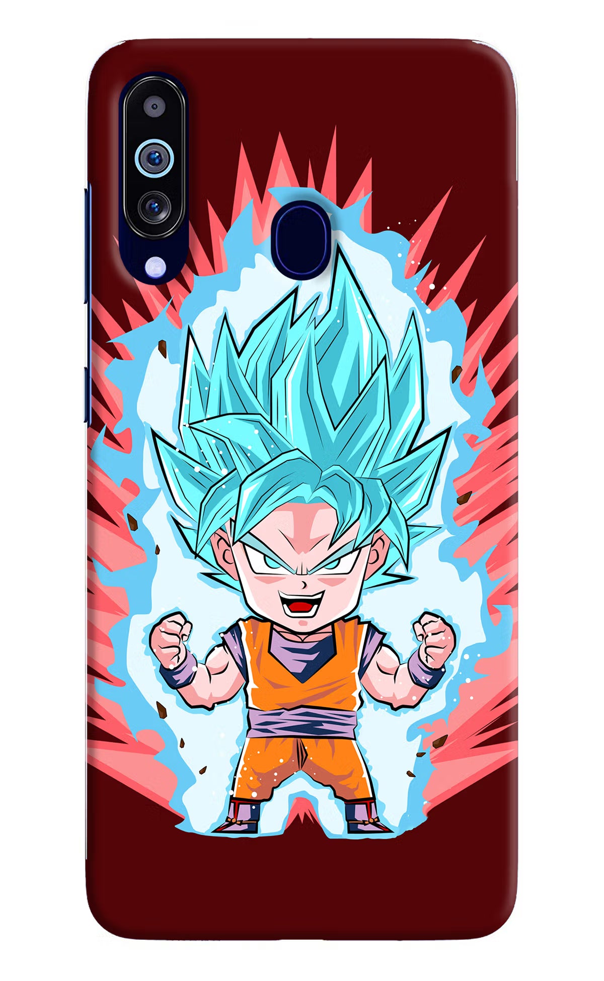 Goku Little Samsung M40/A60 Hard Case Back Cover by Casekaro
