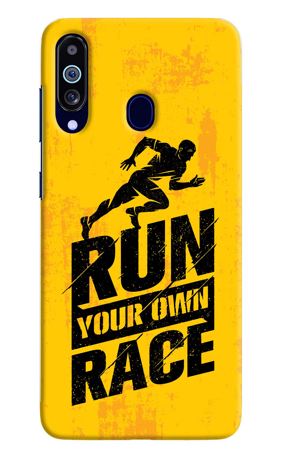 Run Your Own Race Samsung M40/A60 Hard Case Back Cover by Casekaro