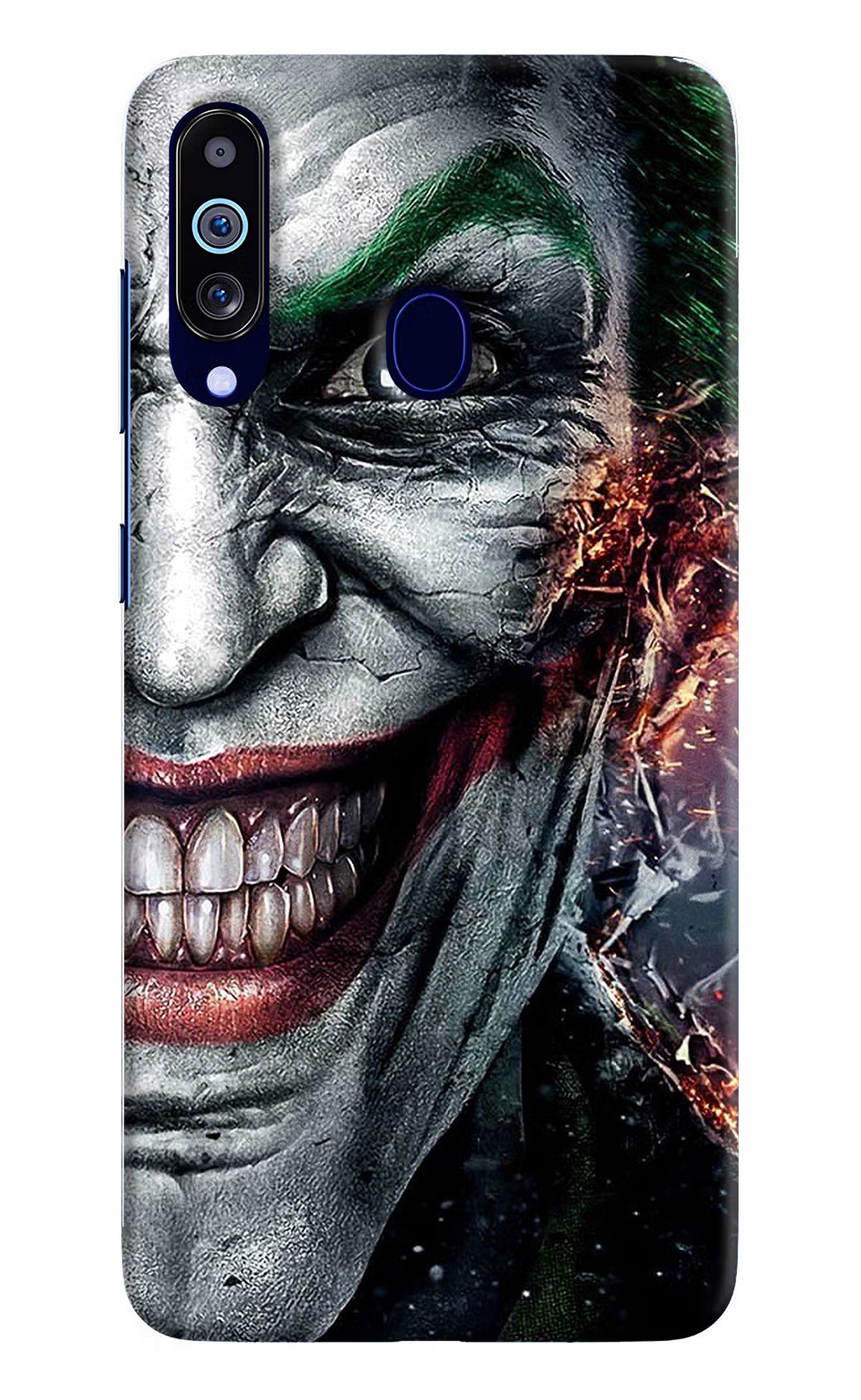 Joker Cam Samsung M40/A60 Hard Case Back Cover by Casekaro