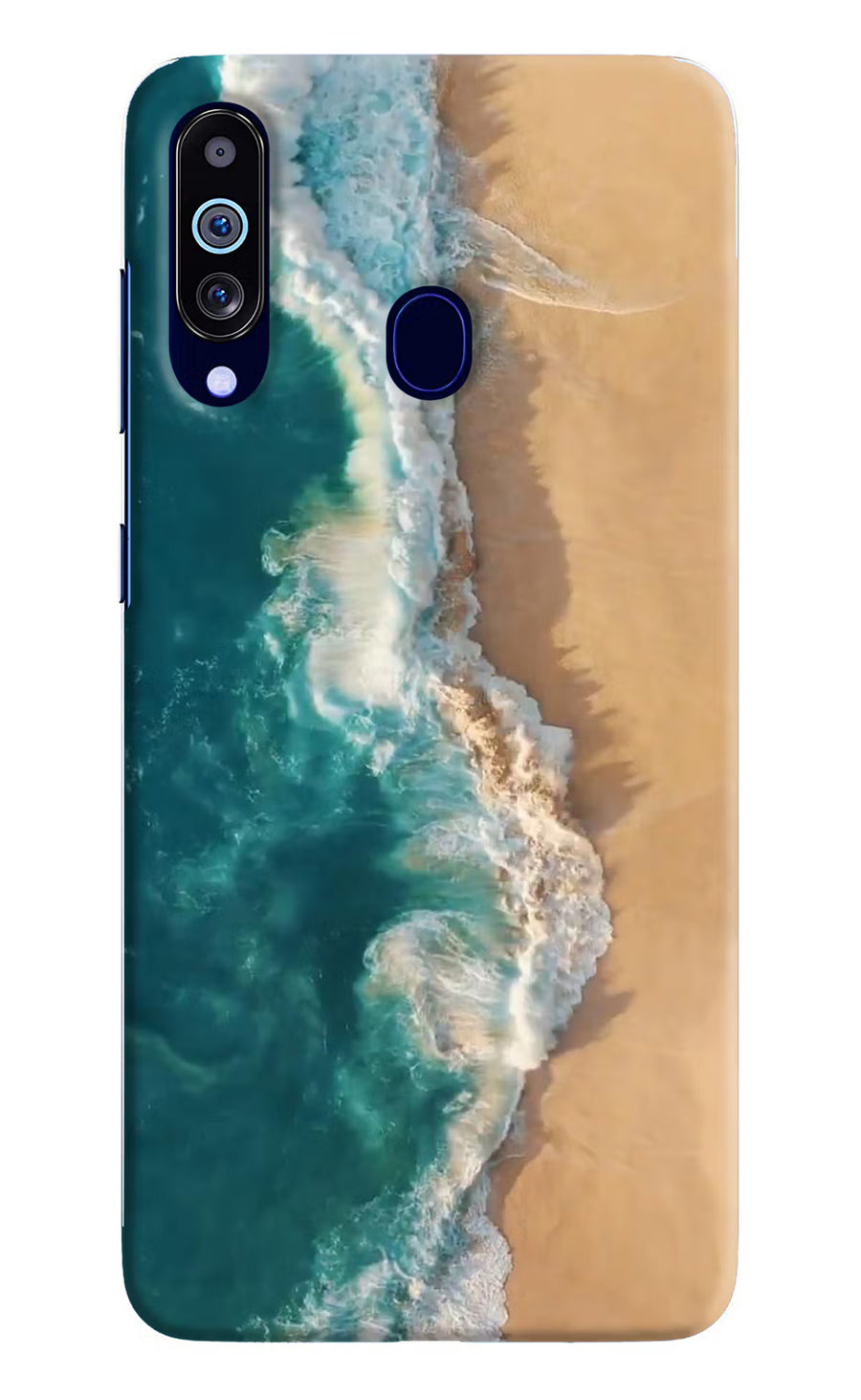 Ocean Beach Samsung M40/A60 Back Cover, Hard case