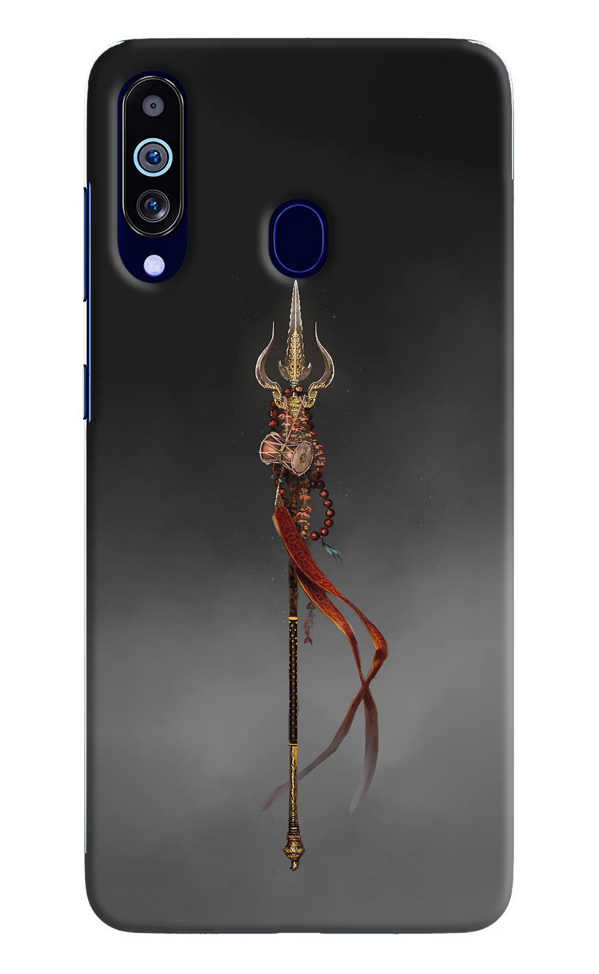 Shiv Trishul Samsung M40/A60 Hard Case Back Cover by Casekaro