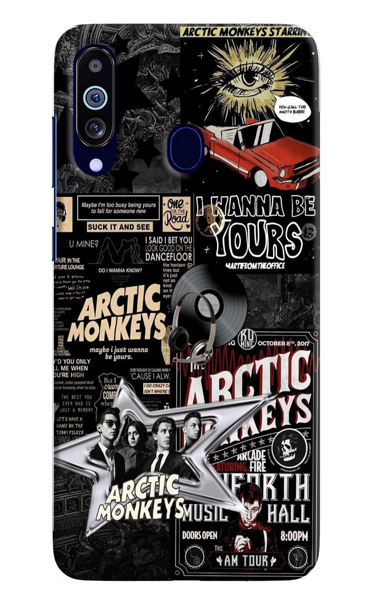 Arctic Monkeys Samsung M40/A60 Hard Case Back Cover by Casekaro