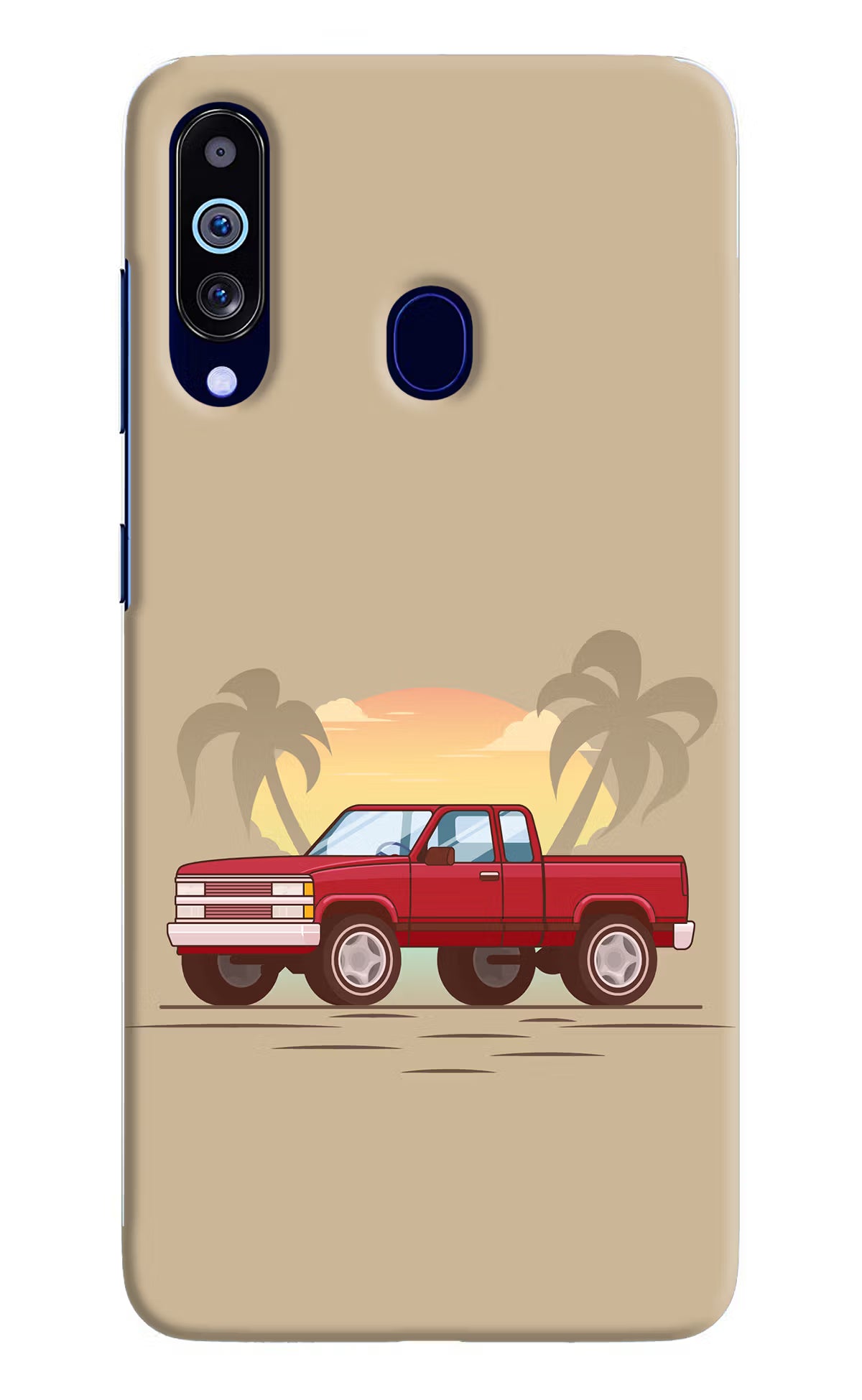 Desert Classic Drive Samsung M40/A60 Hard Case Back Cover by Casekaro