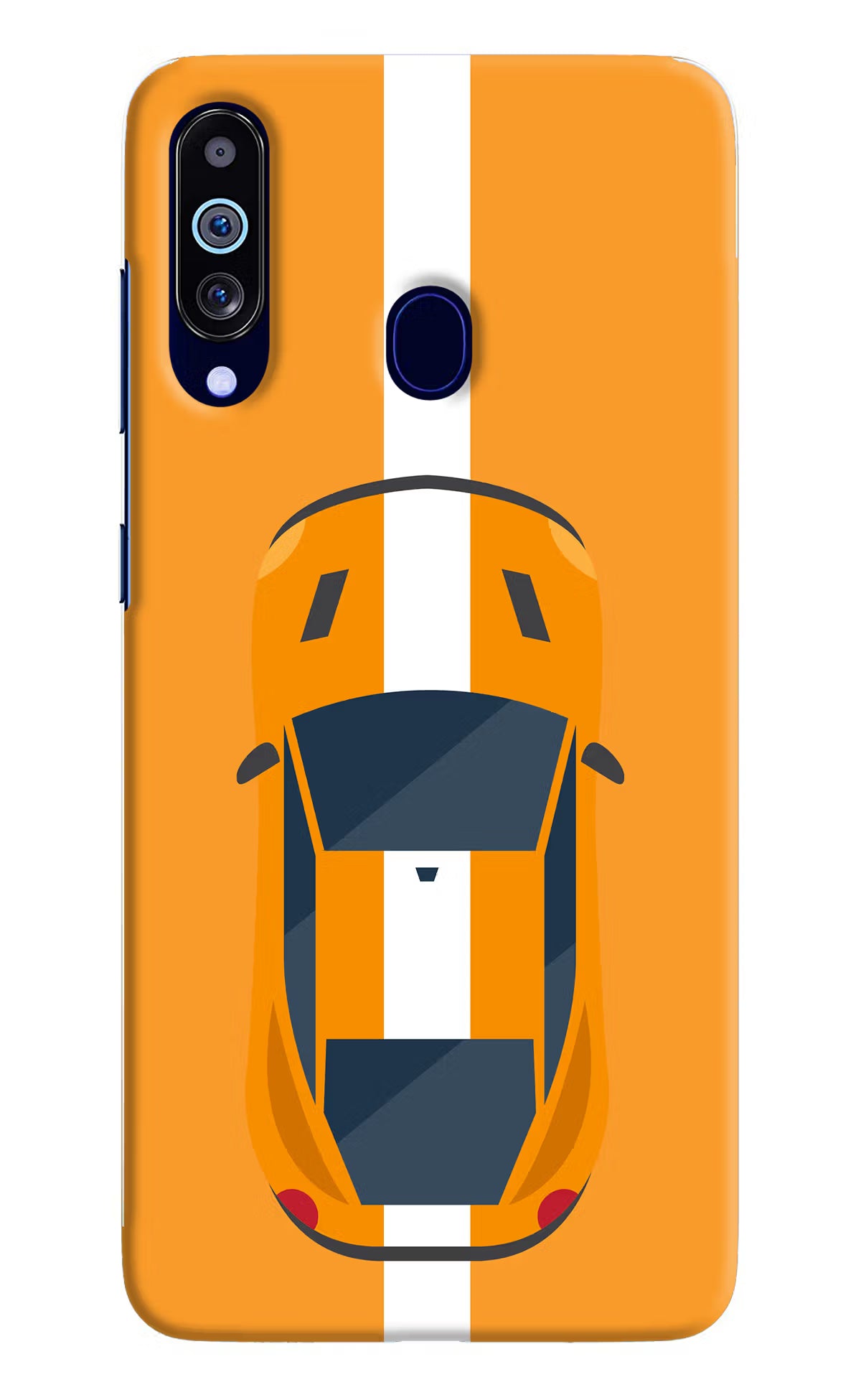 Highway Pursuit Samsung M40/A60 Hard Case Back Cover by Casekaro