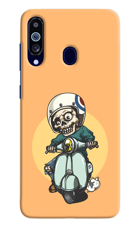 Undead Biker Samsung M40/A60 Hard Case Back Cover by Casekaro