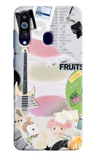 Softcore case Samsung M40/A60 Hard Case Back Cover by Casekaro