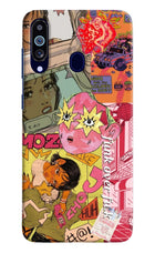 Funkover Samsung M40/A60 Hard Case Back Cover by Casekaro