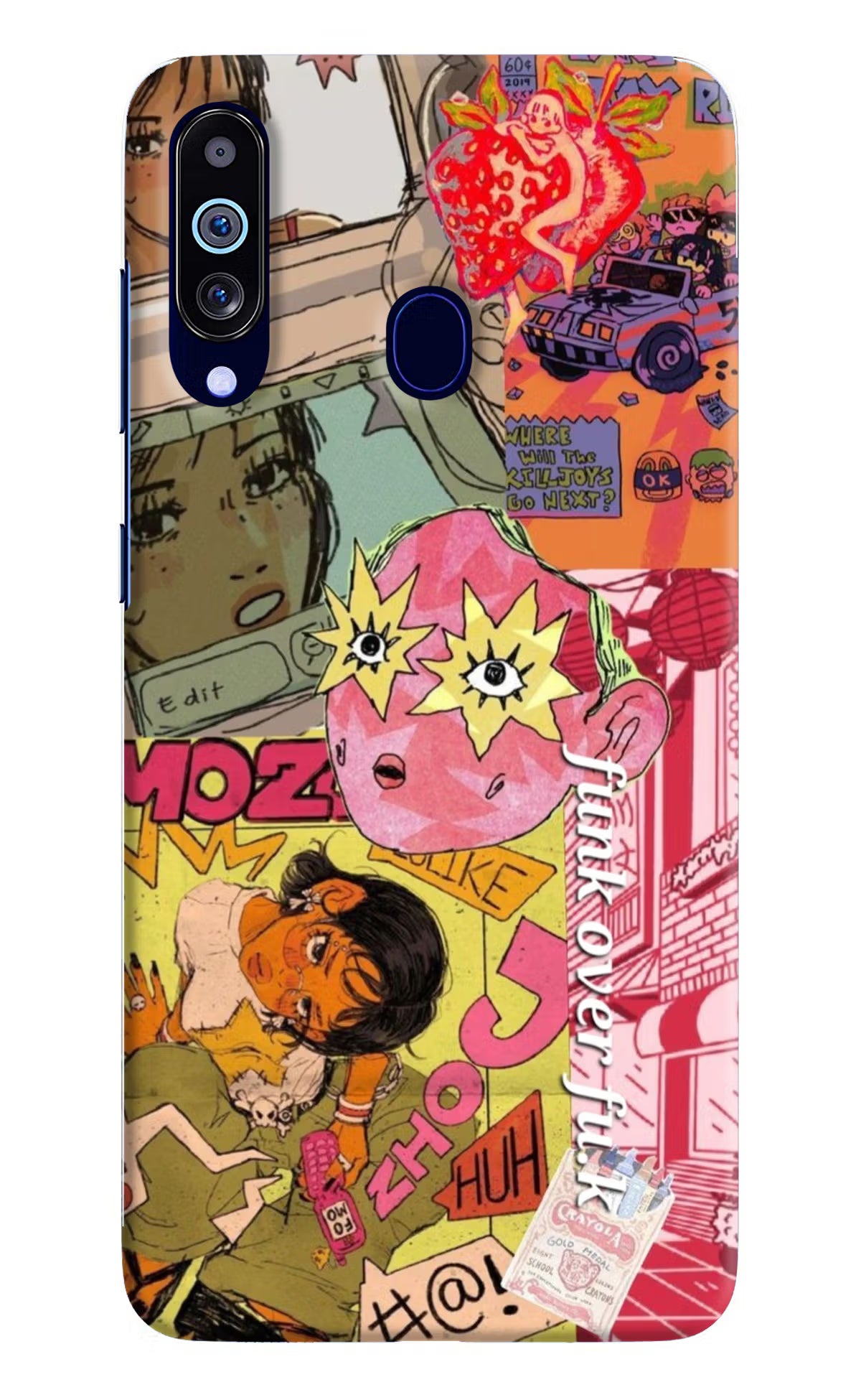 Funkover Samsung M40/A60 Back Cover