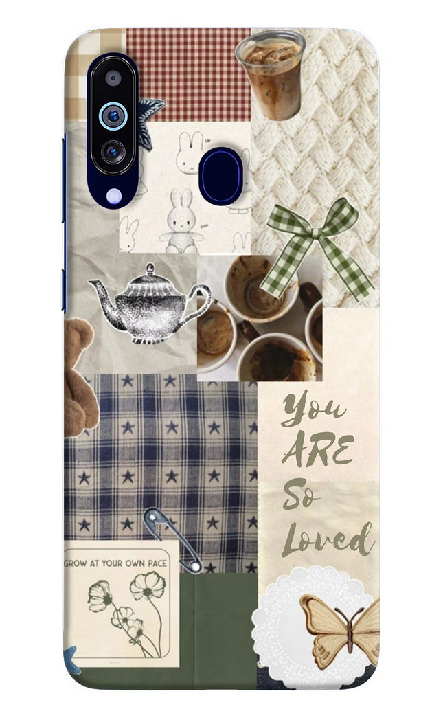 Cookie Samsung M40/A60 Hard Case Back Cover by Casekaro