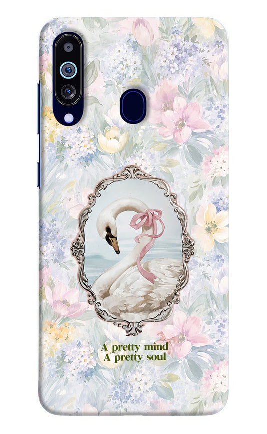 Pretty Mind Pretty Soul Samsung M40/A60 Hard Case Back Cover by Casekaro