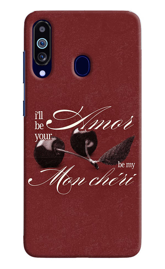 Velvet Cherry Samsung M40/A60 Back Cover