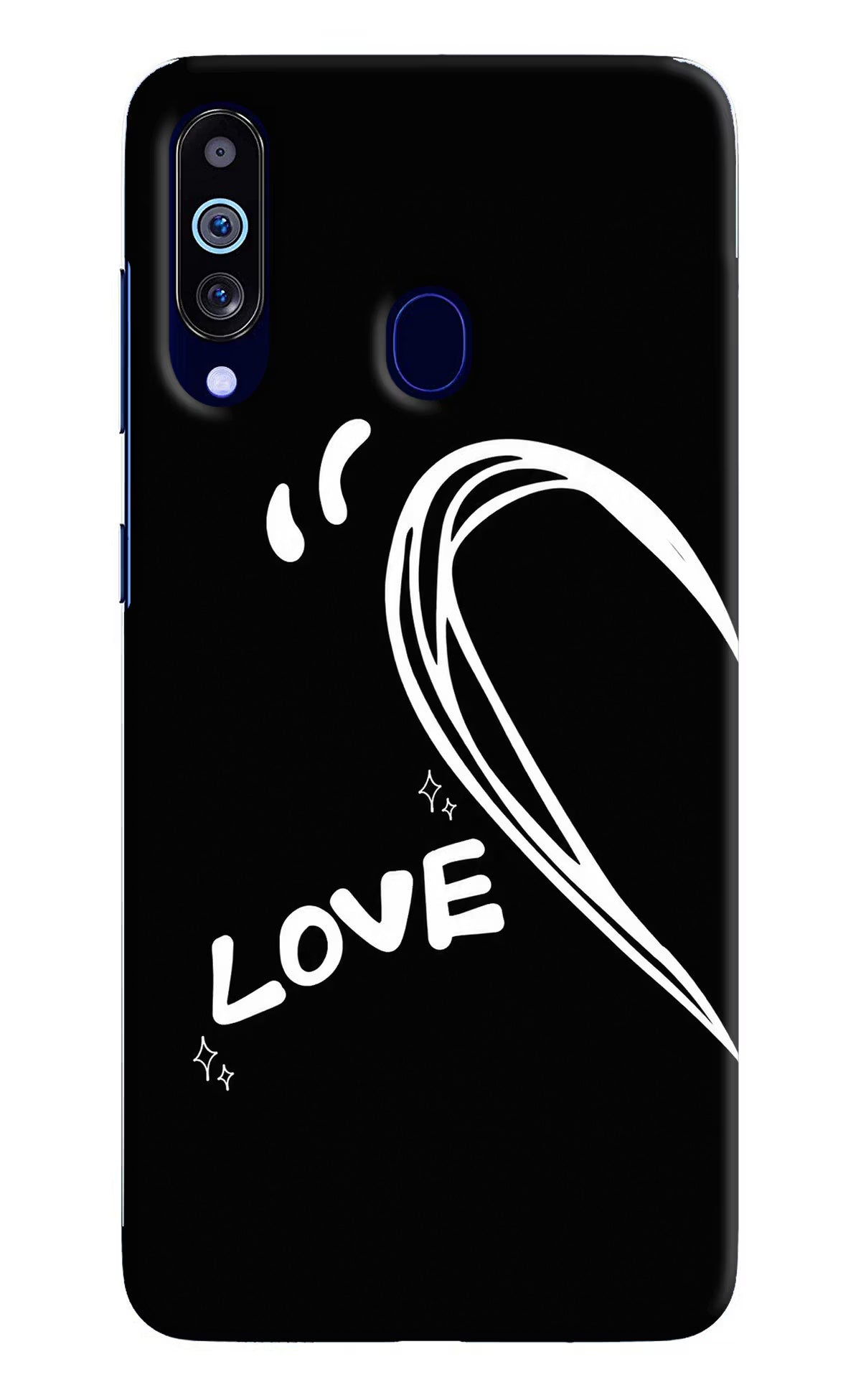 Love Line Samsung M40/A60 Back Cover
