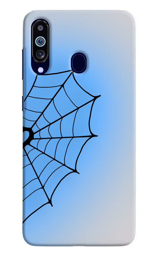 Blue Web Samsung M40/A60 Hard Case Back Cover by Casekaro