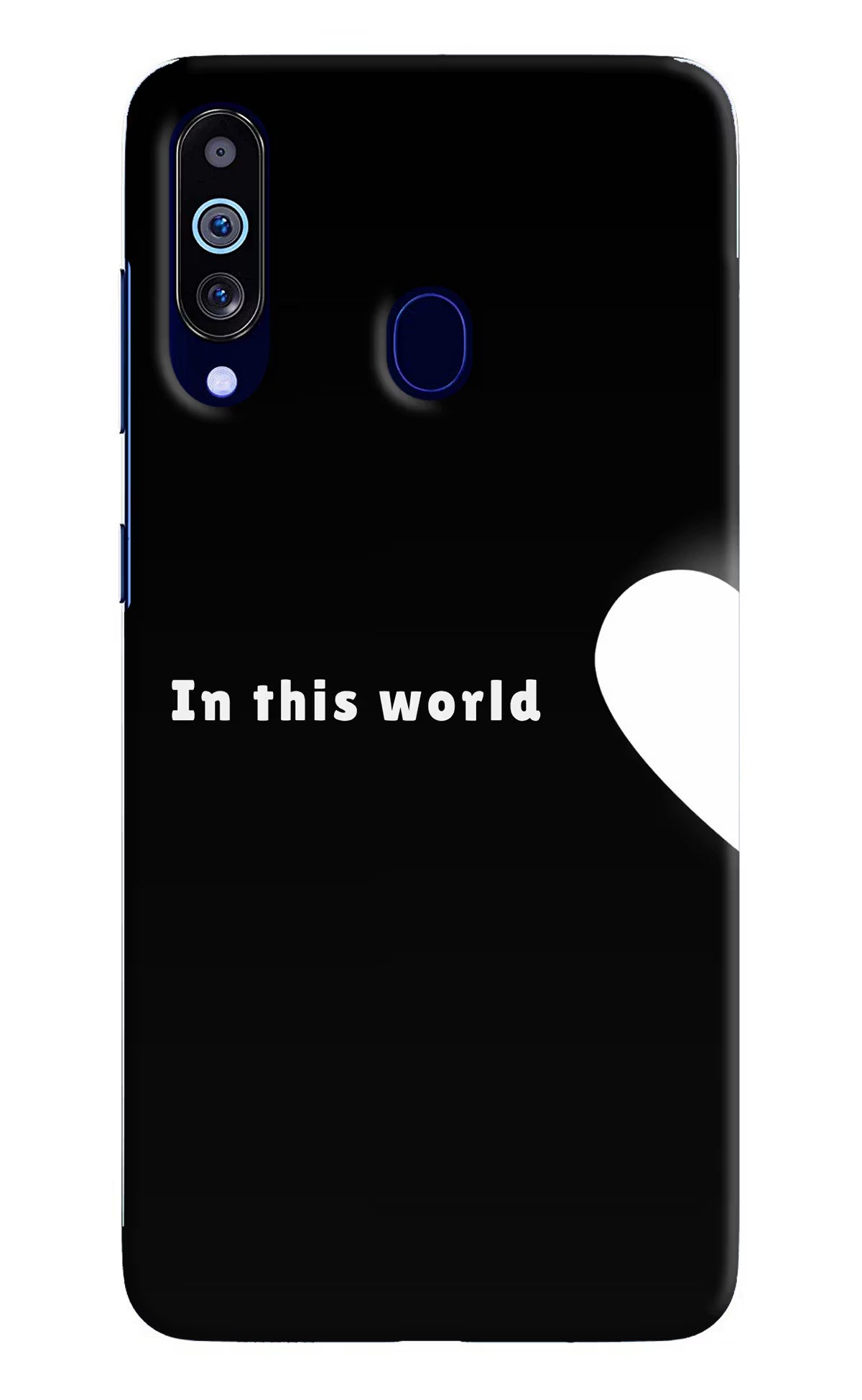 This World Samsung M40/A60 Back Cover