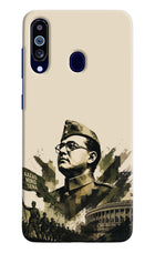 Netaji Rising Samsung M40/A60 Hard Case Back Cover by Casekaro
