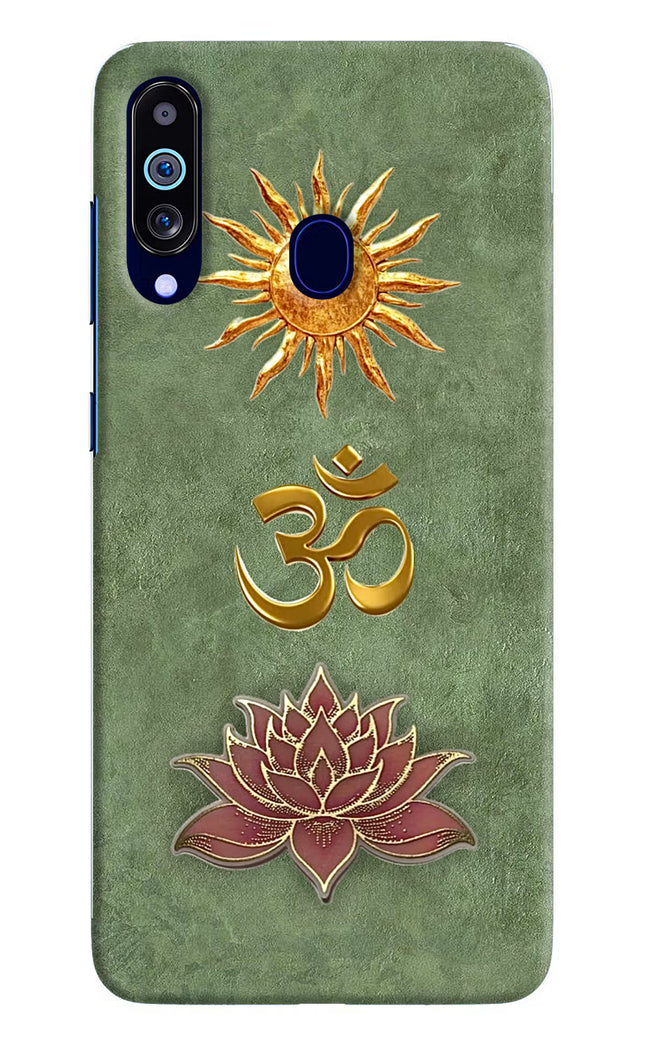 Om & Lotus Samsung M40/A60 Back Cover