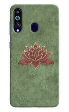 Lotus Grace Samsung M40/A60 Hard Case Back Cover by Casekaro