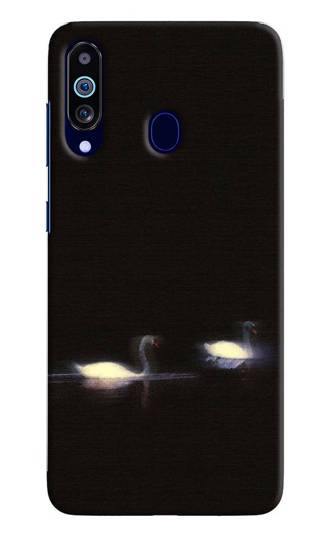 Silent Swans Samsung M40/A60 Hard Case Back Cover by Casekaro