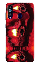 Fire Eye Samsung M40/A60 Hard Case Back Cover by Casekaro