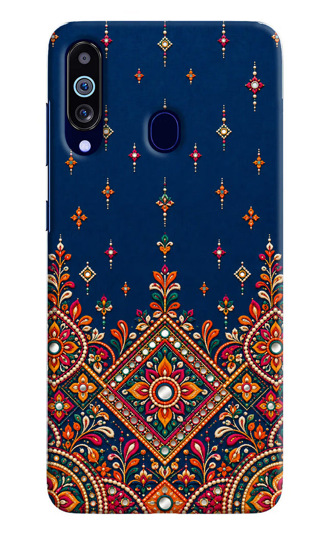 Neel Noor Samsung M40/A60 Hard Case Back Cover by Casekaro