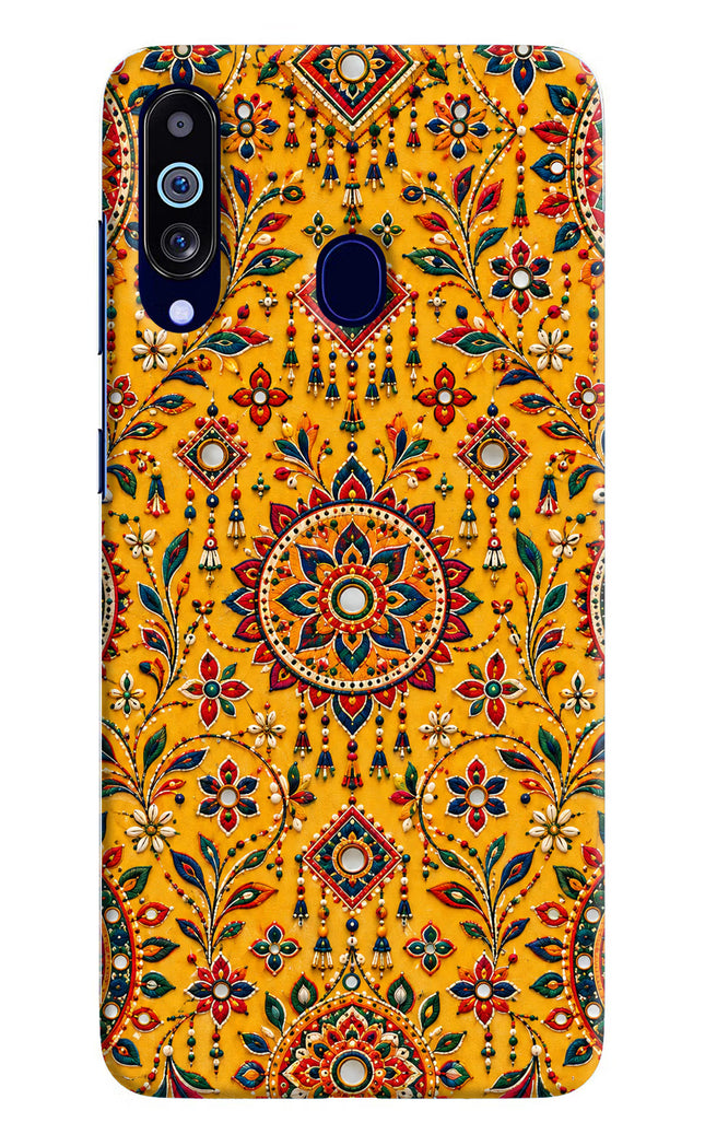 Sunlit Aura Samsung M40/A60 Hard Case Back Cover by Casekaro