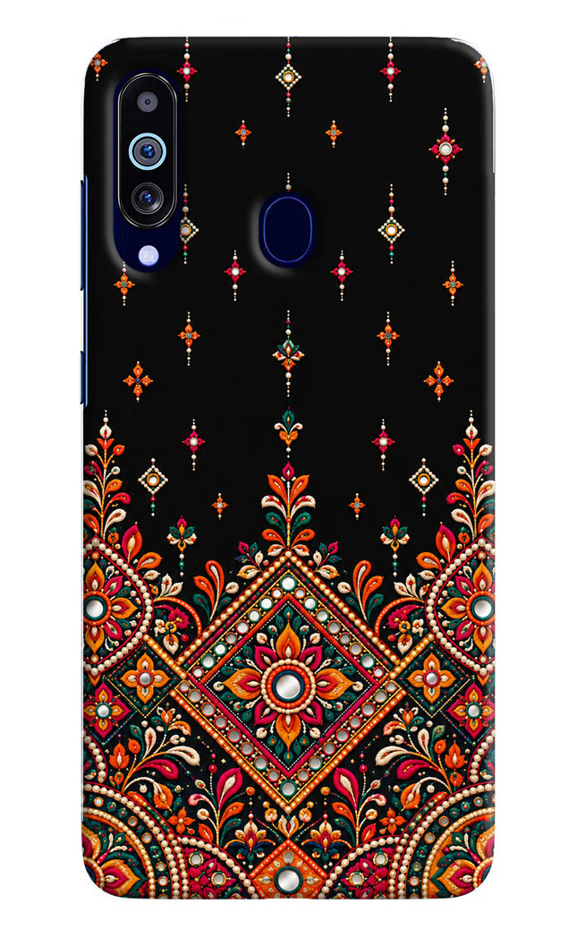 Noir Mehfil Samsung M40/A60 Hard Case Back Cover by Casekaro