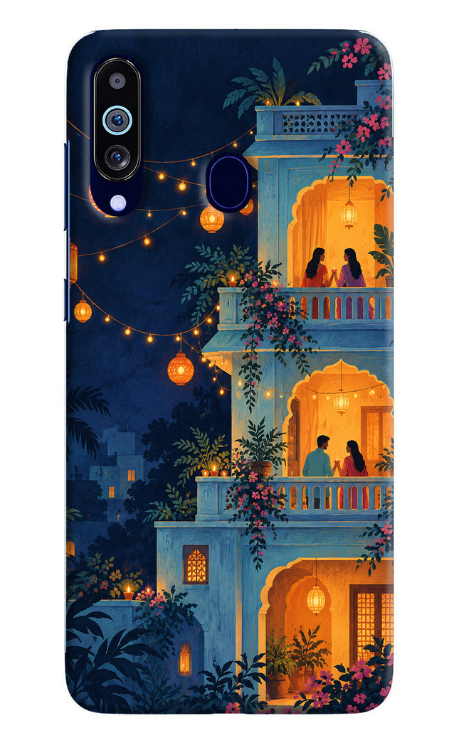 Balcony Glow Samsung M40/A60 Hard Case Back Cover by Casekaro