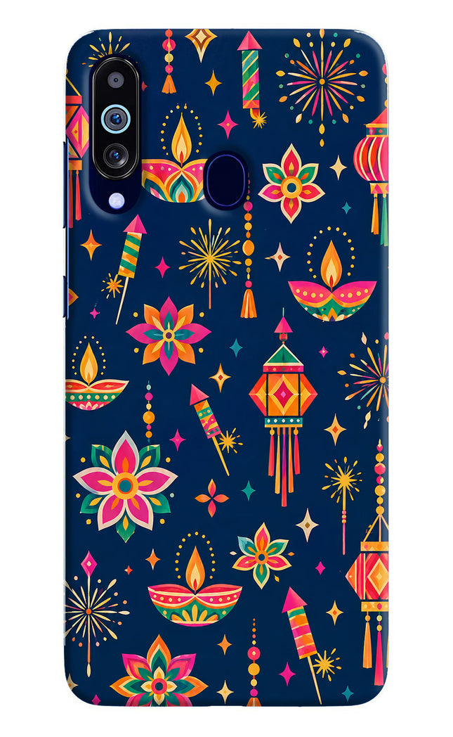 Festive Pop Samsung M40/A60 Hard Case Back Cover by Casekaro