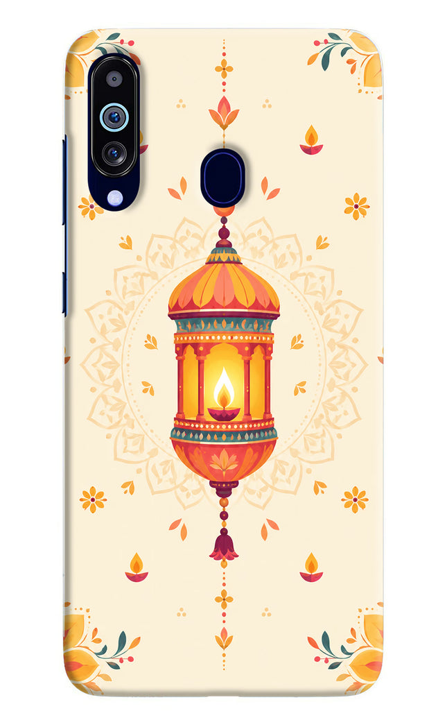 Golden Lantern Samsung M40/A60 Hard Case Back Cover by Casekaro