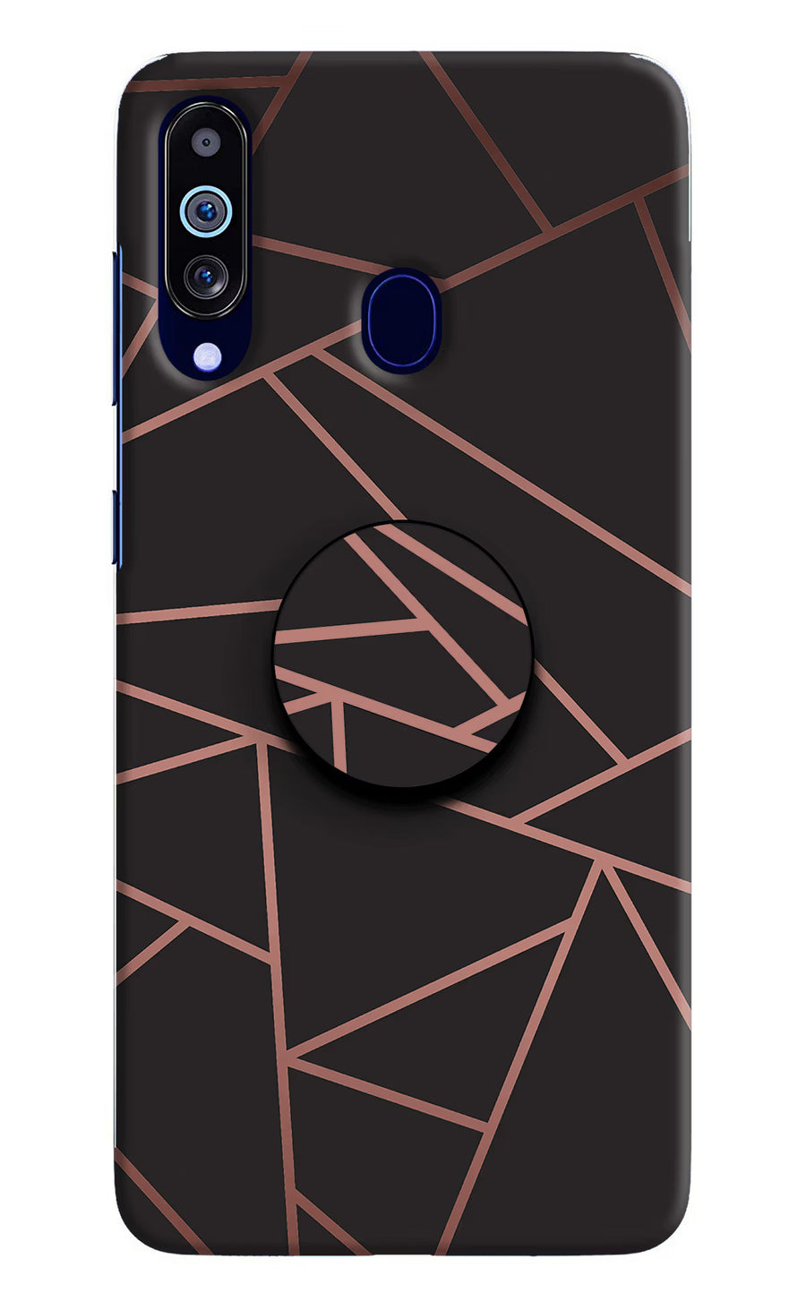 Geometric Pattern Samsung M40/A60 Pop Case, Hard case