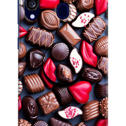 Chocolates Samsung M40/A60 Pop Case by Casekaro