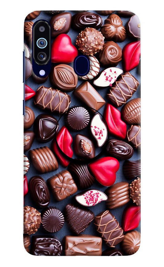 Chocolates Samsung M40/A60 Pop Case by Casekaro