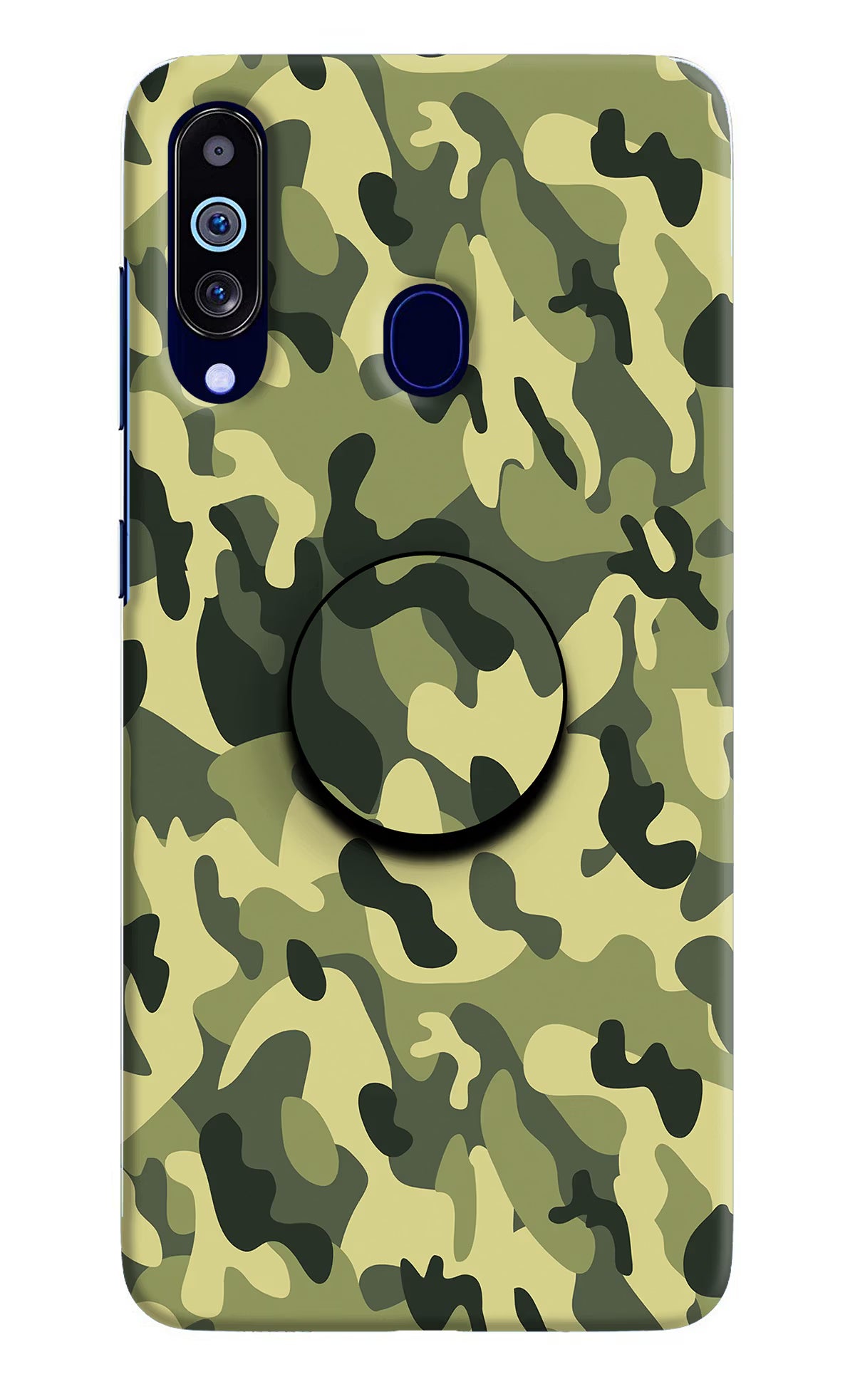 Camouflage Samsung M40/A60 Pop Case by Casekaro