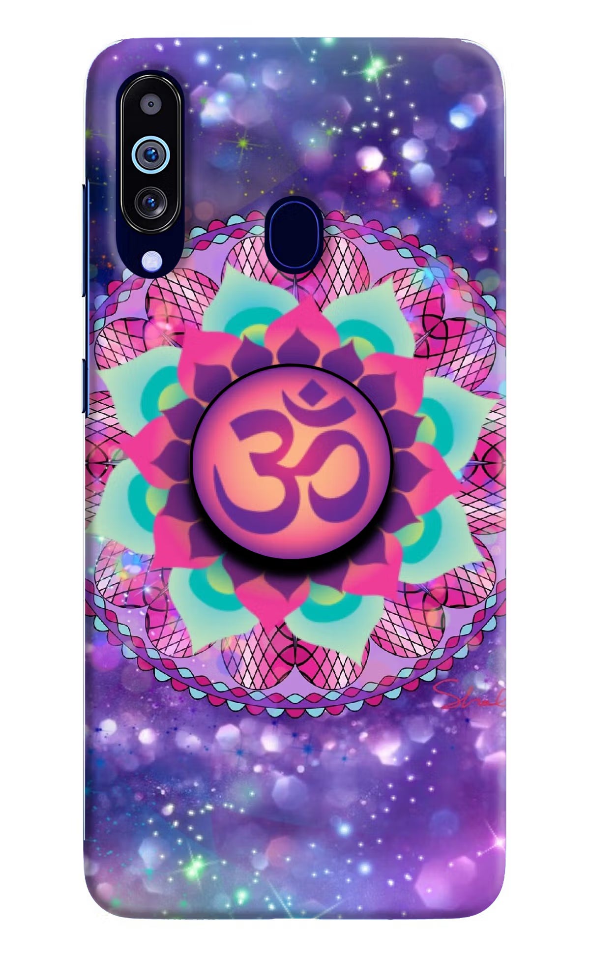 Om Purple Samsung M40/A60 Pop Case by Casekaro