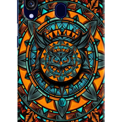Angry Owl Samsung M40/A60 Pop Case by Casekaro