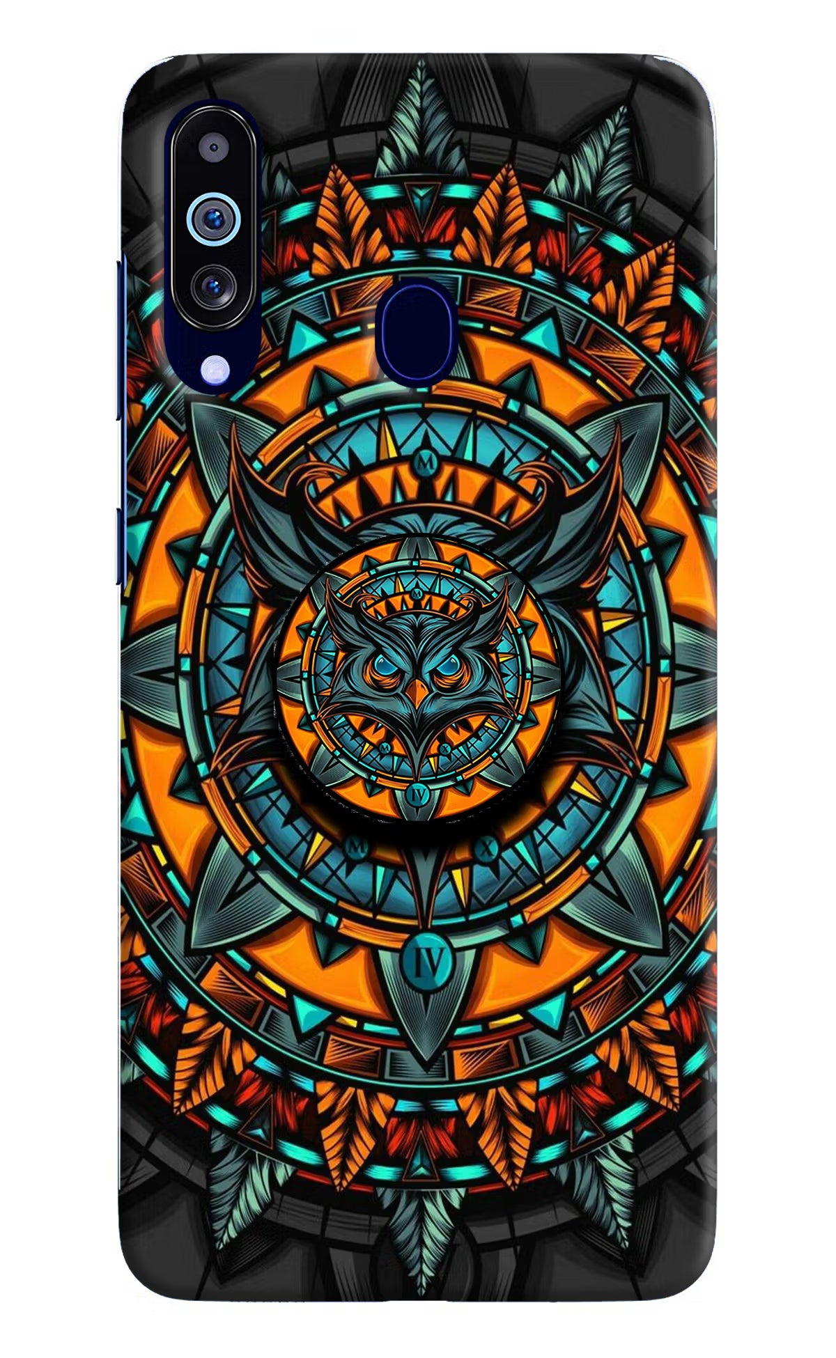 Angry Owl Samsung M40/A60 Pop Case by Casekaro