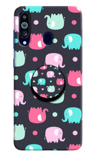 Baby Elephants Samsung M40/A60 Pop Case by Casekaro