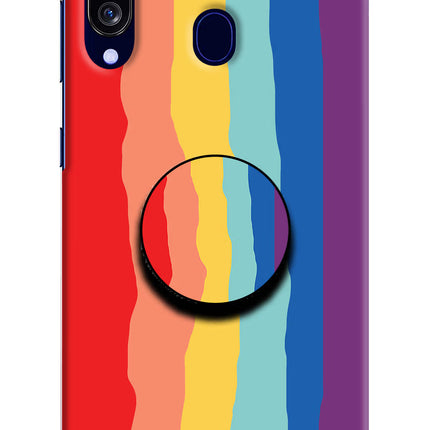 Rainbow Samsung M40/A60 Pop Case by Casekaro