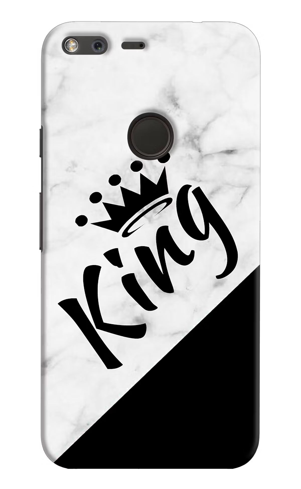King Google Pixel Hard Case Back Cover by Casekaro